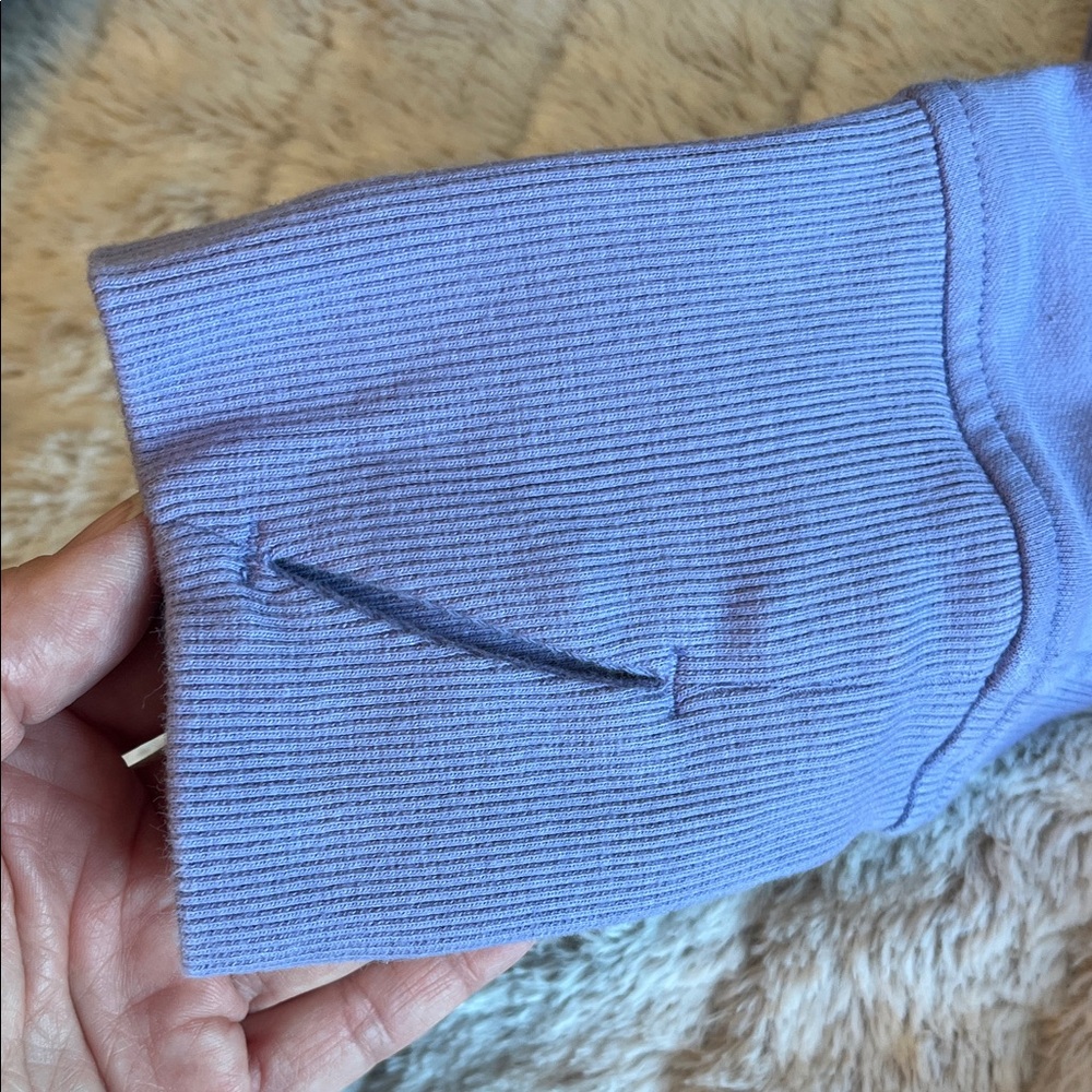 Athleta Lavender Full-Zip Hoodie - Picture 4 of 10